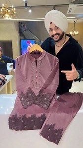 Flat 10% Discount Onion Mauve Velvet Hand Embroidered Coord set with Self embroidered Sleeves & Border IN0150 Follow @label_amrita for more design You can Purchase these trending designs on our Website WWW.LABELAMRITA.COM (link in Bio & Stories) Note- We Don’t take orders on Calls ,Whatsapp Or DM Shipping worldwide 🌍 Shipping free 🇮🇳 No COD | Label Amrita