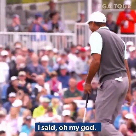4.1M views · 87K reactions | The walk-in heard 'round the world.  Tiger Woods showed Kevin Na the sincerest form of flattery at the 2019 THE PLAYERS Championship. #TOURVault | PGA TOUR | Facebook