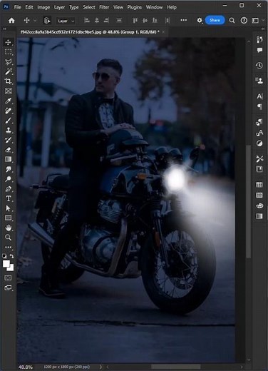 Create Your Own Lighting Brush in Photoshop | Step-by-Step