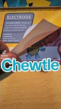 📅5/17-18/25 Chewtle snapping water type pokemon #pokemon #pokémon #pokemonshorts #pokemontiktok