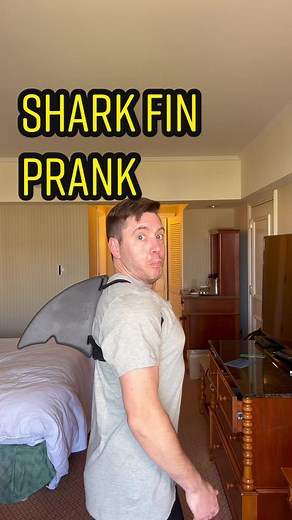 Terrifying Shark Fin Prank in Hawaii