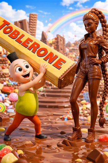 Roblox Hamood Habibi & Rumi's Toblerone chocolate statue #roblox #hamoodhabibi #rumi #cartoon