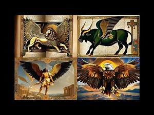 The Vision of Ezekiel & The Four Living Creatures of Revelation