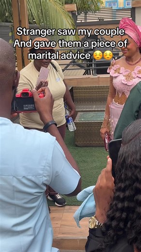 Sweet Wedding Advice from a Stranger