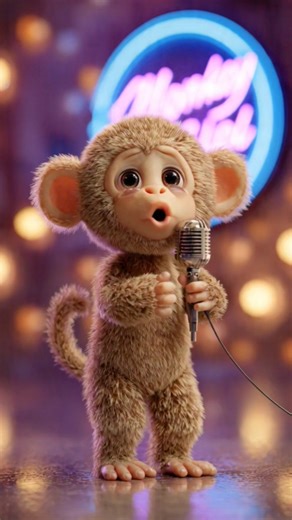 🐒 Saiyaara - The Monkey AI Cover (Fictional Creation) #ai #monkey #singing #saiyyara #song #shorts