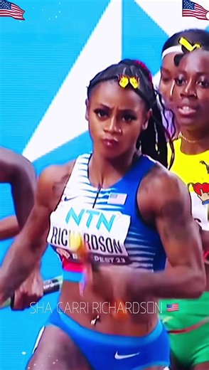🏆Sha Carri Richardson-The Comeback Queen of the Track!🏃🏽‍♀️🔥#shacarririchardson #shacarririchardson🏃🏽‍♀️🔥 #Worldchampion #trackqueen #fyp