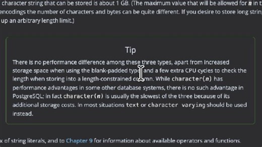 还在使用varchar255？或许text才是你想要的