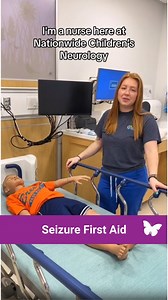 💜 November is Epilepsy Awareness Month. Do you know what to do if you see someone having a seizure? Follow these steps demonstrated by a Nationwide Children’s Hospital Neurology nurse. | Nationwide Children's Hospital