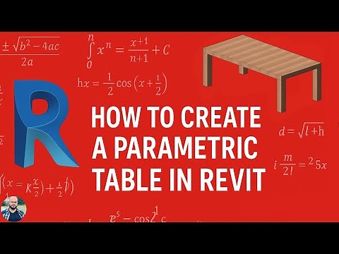 How to create a Parametric Family in Revit