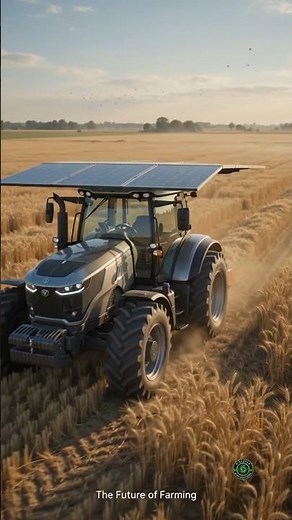 Solar Electric Driverless Tractor