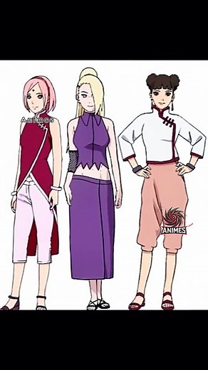 Weapons, Mind Games, and Monster Strength 💫 | Kunoichi Power 🔥 | Tenten, Ino, Sakura They’re not just beautiful — they’re bold, brave, and battle-ready. 💥 🌸 Tenten — Master of ninja tools and weapons, fast and precise. 🌼 Ino Yamanaka — Confident, sharp, and deadly with her mind transfer jutsu. 🌺 Sakura Haruno — Healer, warrior, and strong enough to shatter mountains. From battlefield to village life, these kunoichi have shown strength, grace, and loyalty like no other. 💬 Which one inspire