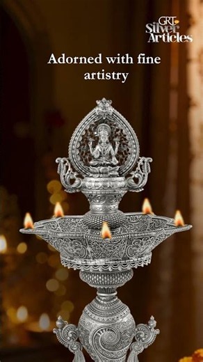 Silver Deepam To Elevate Your Sacred Space | GRT Silver Articles