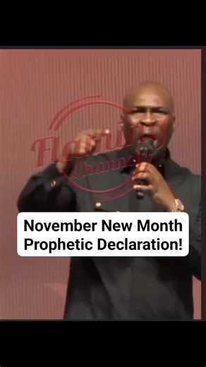 58K views · 1.1K reactions | November New Month Prophetic Declaration! | Scan news | Facebook
