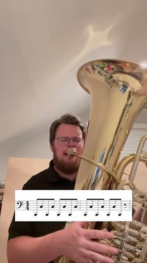 Funky Town - Tuba Sheet Music! #shorts