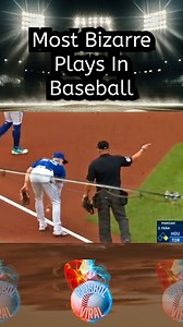 Most Bizarre Plays In Baseball #mlb #baseballlife #baseball #beisbol | Beisbol Viral