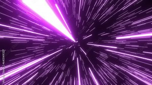 A 4k video shot of a warp speed effect that stretches stars, space and time, 4k 24p. Created by a motion graphics artist with over 20 years experience.