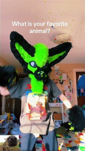 Mines a hyena #furry #gorillaz #fursuit #dance #animals #art