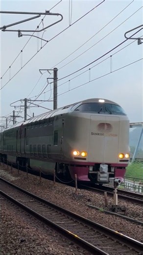 【瀬戸・出雲併結の14両編成】寝台特急サンライズ瀬戸・出雲が早朝の山陽本線の有年～上郡間を走行する #サンライズ瀬戸 #サンライズ出雲 #285系 #山陽本線 #寝台特急