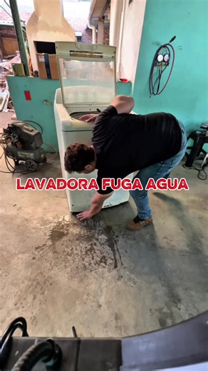 Las fugas de agua en tu lavadora #tecnitips #parati #fyp #viral | Washing Machine Cleaning Tips