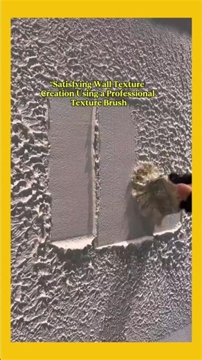 Satisfying Wall Texture Creation Using a Professional Texture Brush | Amazing Surface Design