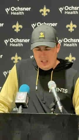 Kellen Moore after the Saints’ win over the Bucs and Tyler Shough’s “big-time play” to run for the go-ahead touchdown. #Saints | WWL Radio