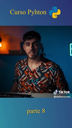 #curso de #python parte 8 #curso #python #Curso #phyton #cursosonline #aprendeentiktok #soydalto #soydaltopc #programacion #programming #sql #java #pythonprogramming #javascript #developers #portfolio #cursogratis