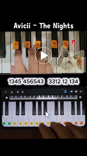Piano cover app - THE NIGHTS - Avicii