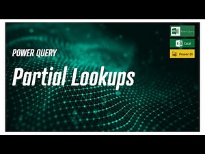Power Query - Partial Lookups