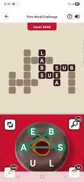 Tim Hortons Word Challenge Level 2040 #timhortons #free #newvideo #subscribe