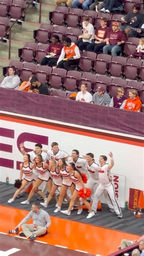 Virginia Tech #weready #basketball #cheer #dance #virginiatechhokies #campuslife #virginiatech #vt