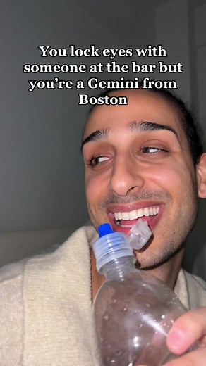 Gemini from Boston Locking Eyes at the Bar