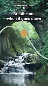 4-6 Breathing Exercise for Stress Relief Enjoy this 4-6 breathing exercise. Here's how to do it: Inhale for 4 seconds Exhale for 6 seconds This slow, rhythmic pattern has helped many people relieve stress. Try it for a few minutes and see how you feel. This background is coming soon to the Pocket Breath Coach app! Breathing in a slow, steady rhythm helps signal safety to your nervous system. It activates the parasympathetic "rest and digest" response. Your muscles relax and your heart rate may g