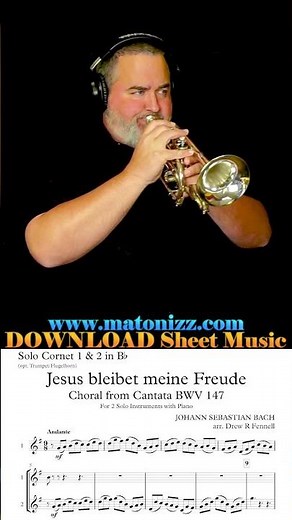 Bach is perfect on cornet 😌✌️