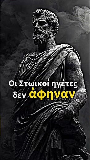 Μην Αφήνεις τα Συναισθήματα να Σε Κυριεύσουν | Στωική Δύναμη#facts #stoicism #stoic #αδυνατισμα