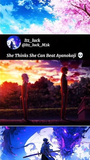 She Thinks She Can Beat Ayanokoji 💀 ~ Classroom of the Elite S3 | Hindi Dub | #short #animeedit