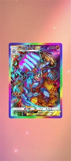 Machamp ex rainbow 🌈 #pokemonchannel #pokemon #pokemontcgpocket #pokemoncards