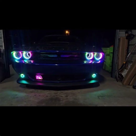 2018 Dodge Challenger Colorchasing T/A Emblem Installed