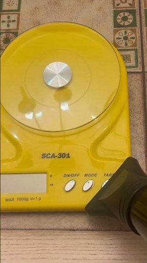 Repair of the SCA-301 scale button