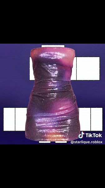 Crafting a Stunning Purple Dress in Roblox