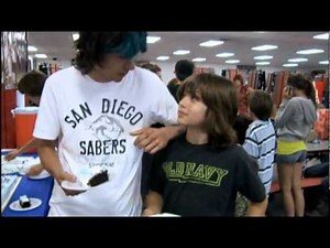 Leo Howard has Cake Smashed in Face