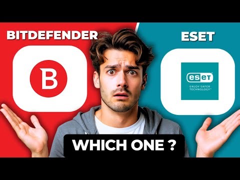 Bitdefender vs ESET Comparison 2025 | Best Antivirus Software for PC & Mac