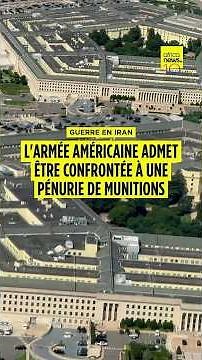 Guerre au Moyen-Orient : l'armée américaine admet une pénurie de munitions