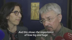 Louvre safeguards Ukrainian art treasures Ukrainian artworks including precious Byzantine icons have been exfiltrated from Kyiv in secrecy to be kept safe in the Louvre while war continues in Ukraine. Five of the works are on show to the public as part of the exhibition "The Origins of the Sacred Image", which runs until 6 November. | AFP News Agency