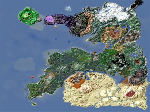 我的世界 MMORPG地图 幻想世界 1.12 