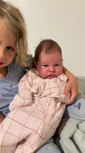 Adam and his baby sister Sia 🥰 | CookingwithSammy