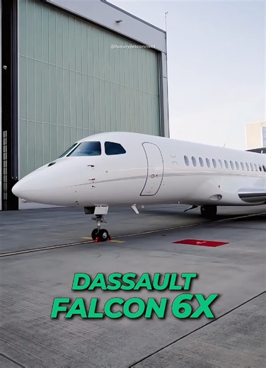 Why the Falcon 6X Is Every Billionaire's Dream Private Plane ✈️✨ . 🎥: @Albinati Aeronautics #businessjet #privateaviation #aviationlovers #privatejet #luxurytravel