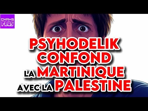 PSYHODELIK CONFOND LA MARTINIQUE AVEC LA PALESTINE