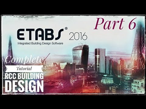 ETABS Tutorial (6. Design of Footing using ETABS, Excel sheet & Theory Explained)