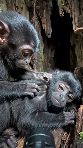 🐒 Goeldi's Monkey POV #shorts #viral #trending #wildlife #nature #animals #snake #minicamera #pov