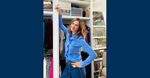 This week's Closet Confessions welcomes the second part of my wardrobe tour. This time, expect the little black dresses that I have saved over the years, the hidden drawer that will one day be given to Lyla, and a simple desk hack I have mastered to avoid double chins on my Zoom meetings... | Trinny Woodall